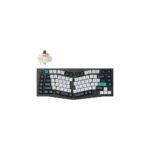 Keychron Q10 Max Wireless Mechanical Keyboard 75% Alice Layout QWERTY UK English Grey