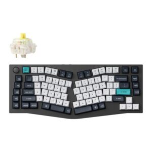 Keychron Q10 Max Wireless Mechanical Keyboard 75% Alice Layout RGB Grey