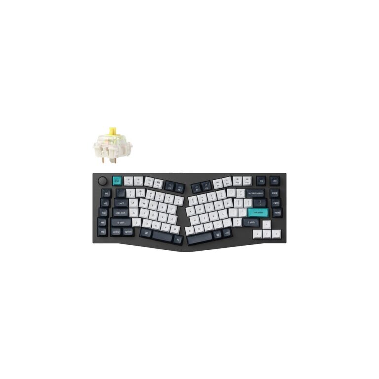 Keychron Q10 Max Wireless Mechanical Keyboard 75% Alice Layout RGB Grey