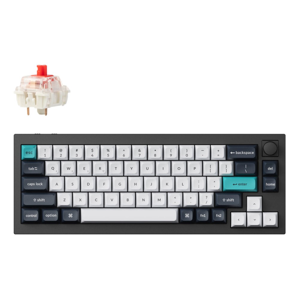 Keychron Q2 Max 65% QWERTY UK English Wireless Mechanical Keyboard RGB Black Keychron Q2 Max 65% QWERTY UK English Wireless Mechanical Keyboard RGB Black