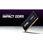 Kingston FURY Impact 16GB DDR5 4800MHz CL38 SODIMM (2x8GB)