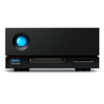 LaCie 1big Dock 8TB External Hard Drive USB 3.2 Gen 1 Thunderbolt 3 Aluminium Black