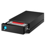 LaCie 1big Dock 8TB External Hard Drive USB 3.2 Gen 1 Thunderbolt 3 Aluminium Black