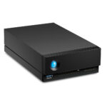 LaCie 1big Dock 8TB External Hard Drive USB 3.2 Gen 1 Thunderbolt 3 Aluminium Black