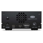 LaCie 1big Dock 8TB External Hard Drive USB 3.2 Gen 1 Thunderbolt 3 Aluminium Black