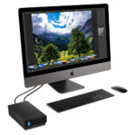 LaCie 1big Dock 8TB External Hard Drive USB 3.2 Gen 1 Thunderbolt 3 Aluminium Black