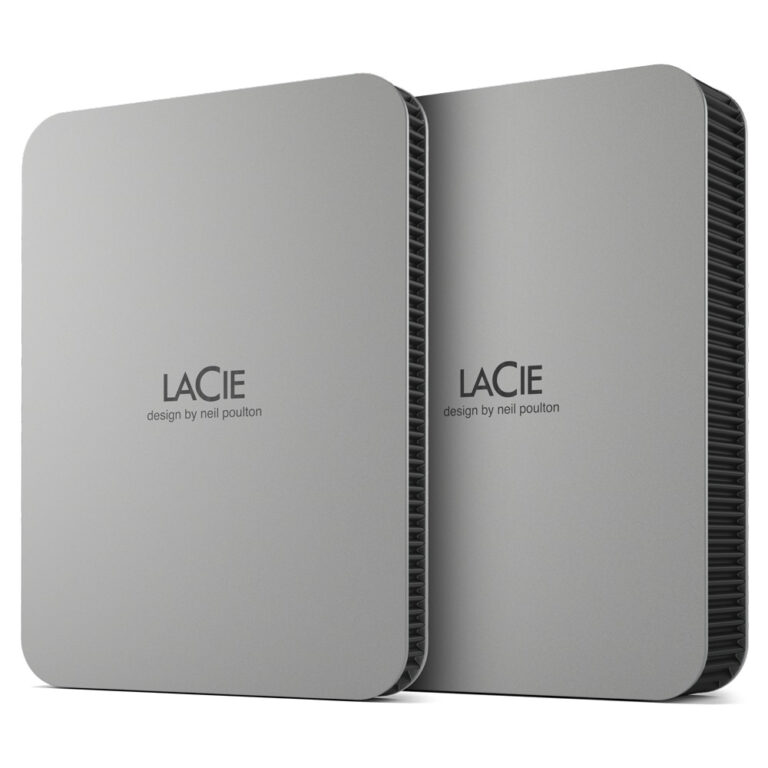 LaCie Mobile Drive 2.5" External Hard Drive 5 TB USB-C 3.2 Gen 1 Silver