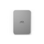 LaCie Mobile Drive 4TB USB 3.2 Gen 1 Type-C External Hard Drive Silver