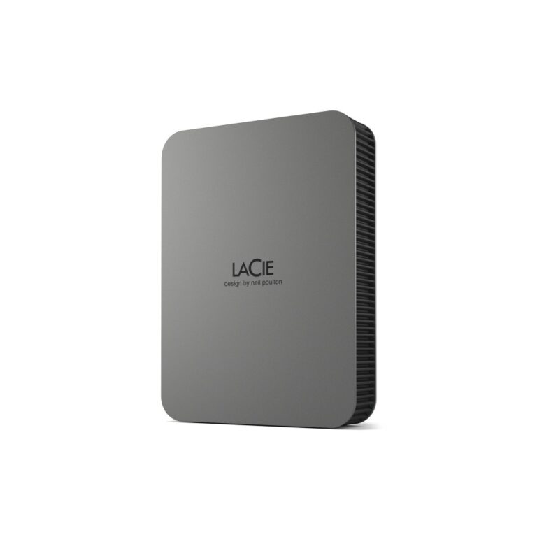 LaCie Mobile Drive External Hard Drive 5 TB USB 3.2 Gen 1 Type-C Grey