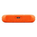 LaCie Rugged Mini External Hard Drive 5 TB USB 3.2 Gen 1 (3.1 Gen 1) Orange