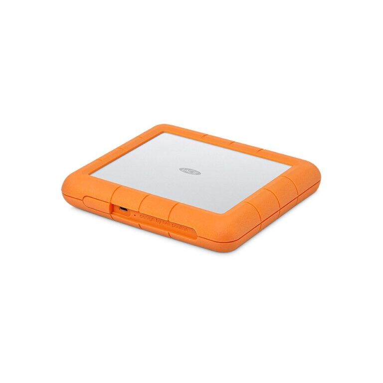 LaCie Rugged RAID Shuttle 8TB USB-C 3.2 Gen 1 (3.1 Gen 1) External Hard Drive Orange