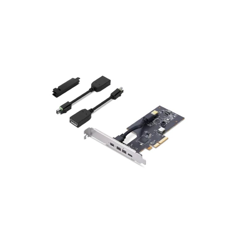 Lenovo 4XF1L53431 Internal PCIe Thunderbolt 4 Mini DisplayPort Interface Card Server