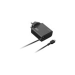 Lenovo 65W USB-C Wall Power Adapter Universal 1.7m Cable Black
