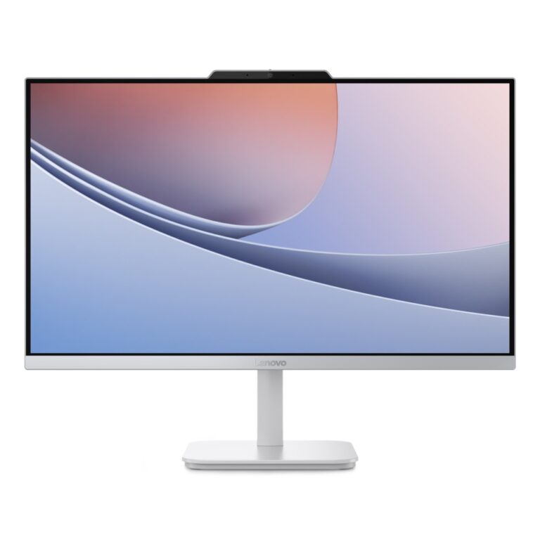 Lenovo A100 23.8" Full HD IPS All-in-One PC, Intel N100, 8GB DDR5, 512GB NVMe SSD, Windows 11 Home, Grey