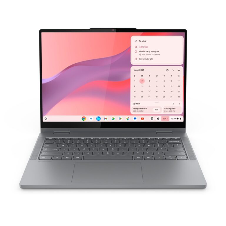 Lenovo Chromebook 14" WUXGA Touchscreen Intel Core 5 120U 8GB RAM 128GB UFS ChromeOS Grey