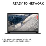 Lenovo IdeaPad 1 Laptop 15.6 Inch Full HD AMD Ryzen 5 7520U 16GB LPDDR5 RAM 512GB SSD Windows 11 Home Cloud Grey