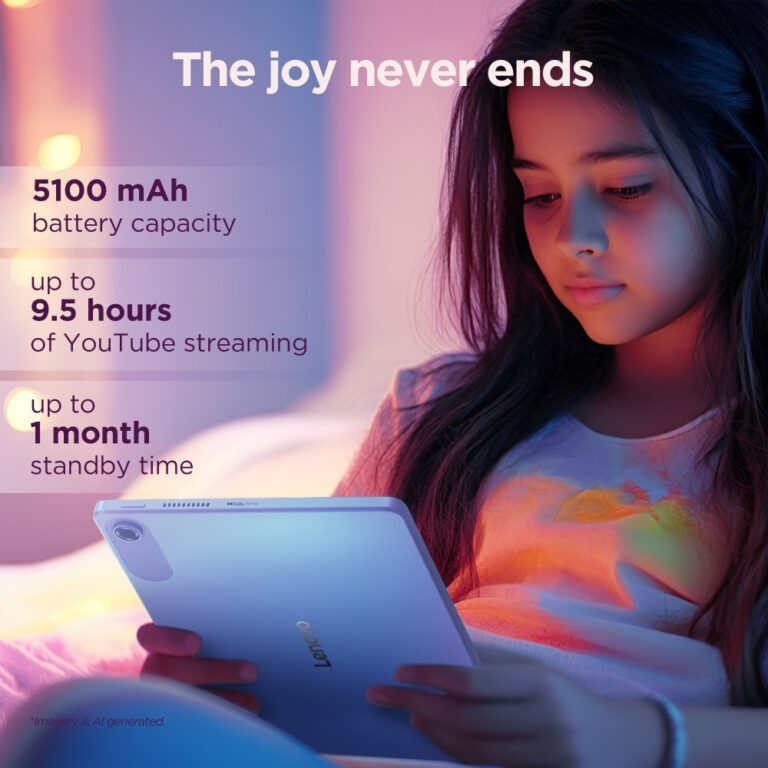 Lenovo Tab M10 10.1" WUXGA IPS Tablet, 64GB Storage, 4GB RAM, Wi-Fi 5, Android 14, Luna Grey