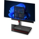 Lenovo ThinkCentre M90a Gen 5 All-in-One PC, 23.8" Full HD IPS, Intel Core i5-14500, 16GB DDR5, 512GB NVMe M.2 PCIe 4.0 SSD, Windows 11 Pro, Black