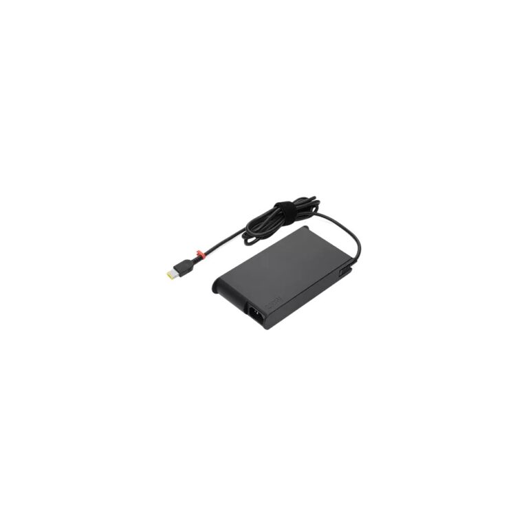 Lenovo ThinkPad 230W Slim AC Adapter for Mobile Workstation - Black, 1.8m Cable
