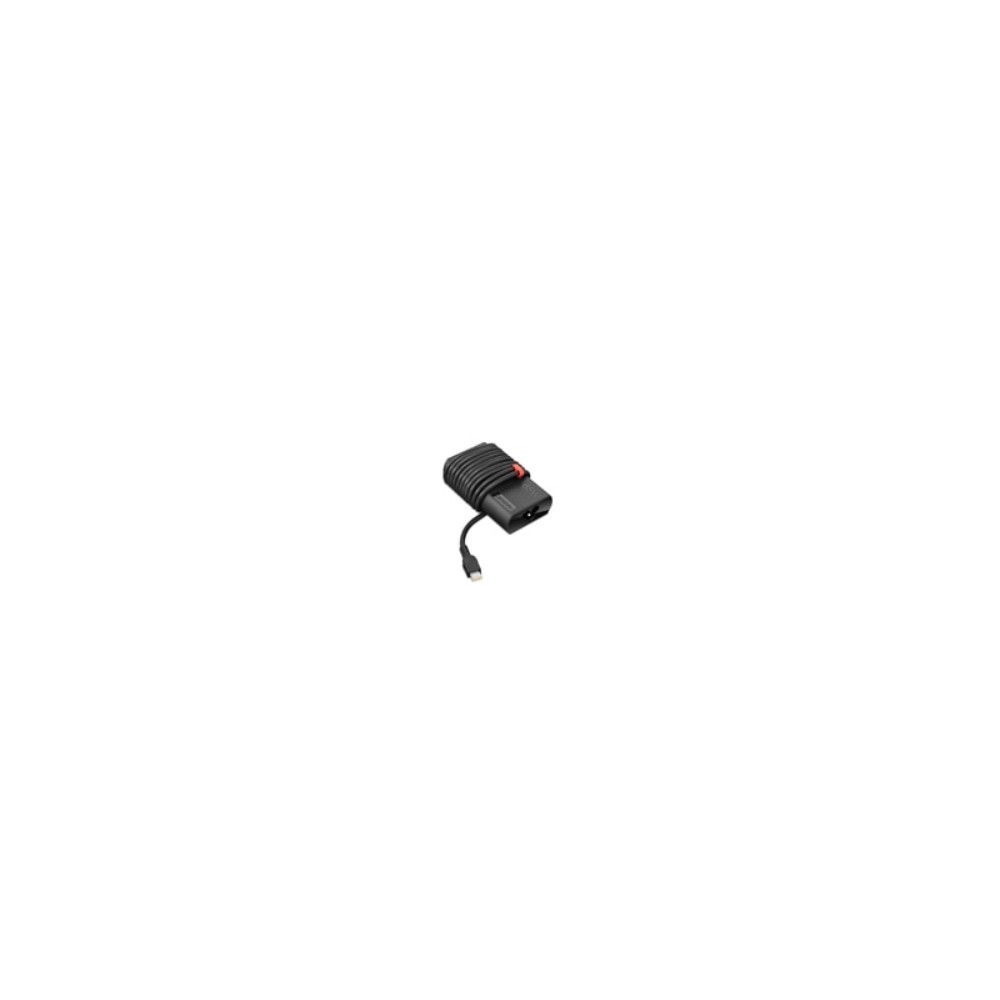Lenovo ThinkPad 65W Slim AC Adapter USB-C for Laptop, Indoor, Black