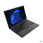 Lenovo ThinkPad E14 14 Inch Full HD Laptop, Intel Core i5-1135G7, 8GB RAM, 256GB SSD, Windows 11 Pro, Black, Premium Refurbished