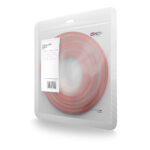 Lindy 0.5m Cat6 U/UTP Network Cable Red, RJ45 Male to RJ45 Male, 250MHz, Gold Plated Contacts