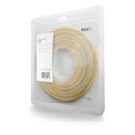 Lindy 15m Cat6 U/UTP Network Cable Yellow, Male RJ-45 to Male RJ-45, Gold Plated