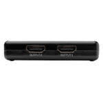 Lindy 2 Port HDMI 10.2G Splitter, Compact, 4K 3840x2160 30Hz, Black