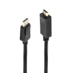 Lindy 2m DisplayPort to HDMI Cable - 4K UHD 3840x2160@30Hz, Black