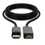 Lindy 2m DisplayPort to HDMI Cable - 4K UHD 3840x2160@30Hz, Black