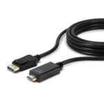 Lindy 2m DisplayPort to HDMI Cable - 4K UHD 3840x2160@30Hz, Black