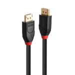 Lindy 7.5m Active DisplayPort 1.4 Cable, Male to Male, 8K 60Hz / 4K 144Hz, Black