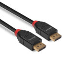 Lindy 7.5m Active DisplayPort 1.4 Cable, Male to Male, 8K 60Hz / 4K 144Hz, Black
