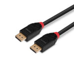 Lindy 7.5m Active DisplayPort 1.4 Cable, Male to Male, 8K 60Hz / 4K 144Hz, Black