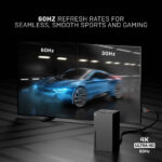 Lindy Anthra Line 5m High Speed HDMI 2.0 Cable 4K 60Hz 18Gbps Male to Male - Black/Grey