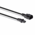 Lindy C14 Male to C7 Female Power Cable 2m Black