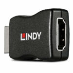 Lindy HDMI 10.2G EDID Emulator Adapter HDMI-A Male to Female 3840 x 2160 Black