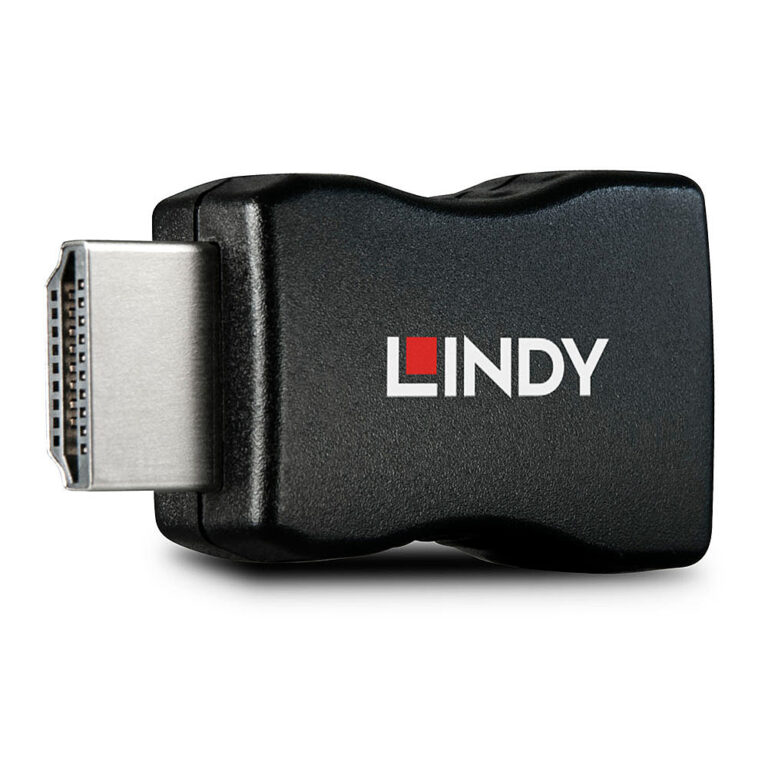 Lindy HDMI 10.2G EDID Emulator Adapter HDMI-A Male to Female 3840 x 2160 Black
