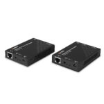 Lindy HDMI & IR over IP Extender H.265 1080p 60Hz 150m Cat5e/Cat6 Black