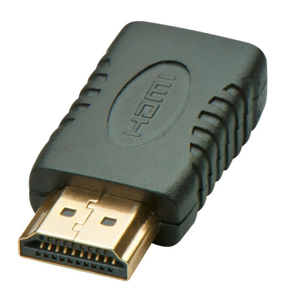 Lindy Mini HDMI Female to HDMI Male Adapter Black