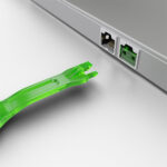 Lindy RJ45 Port Blocker Key, RJ-45 Compatible, ABS, Green, 55mm Width