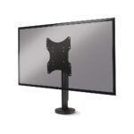 Lindy Single Display Fixed Desk Mount for 23" to 43" Screens, VESA 100x100 to 200x200, Black