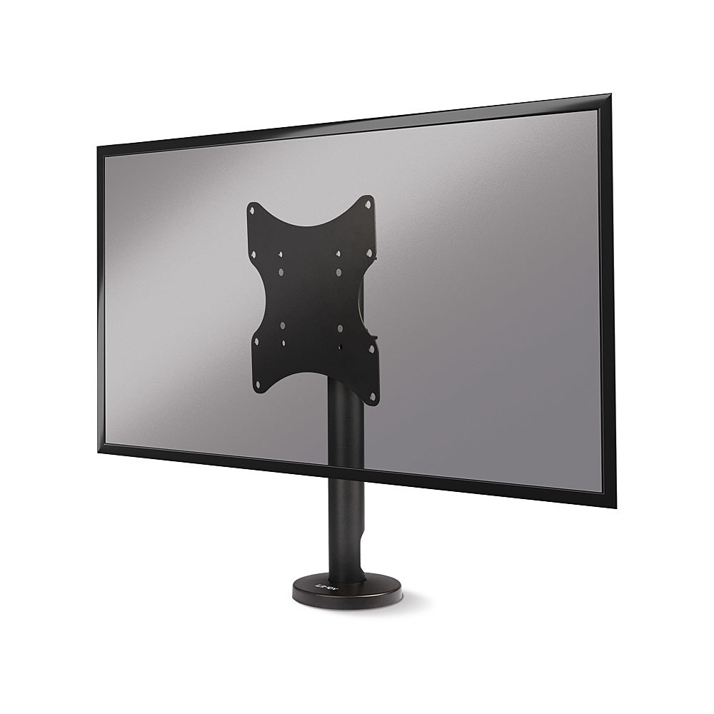 Lindy Single Display Fixed Desk Mount for 23" to 43" Screens, VESA 100x100 to 200x200, Black Lindy Single Display Fixed Desk Mount for 23" to 43" Screens, VESA 100x100 to 200x200, Black