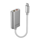 Lindy USB-C to 3.5mm Audio Converter Adapter White