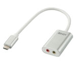 Lindy USB-C to 3.5mm Audio Converter Adapter White