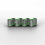 Lindy USB Port Blocker, Type-A, Acrylonitrile Butadiene Styrene (ABS), Pack of 10, Green