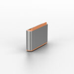 Lindy USB Type-C Port Blocker Without Key - Pack of 10, Orange