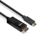 Lindy USB Type-C to HDMI 4K60 Adapter Cable with HDR, 5m, Black