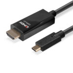 Lindy USB Type-C to HDMI 4K60 Adapter Cable with HDR, 5m, Black