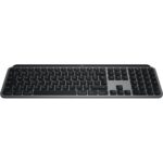Logitech MX Keys S for Mac Wireless Bluetooth Keyboard, QWERTY UK English, Aluminium Black